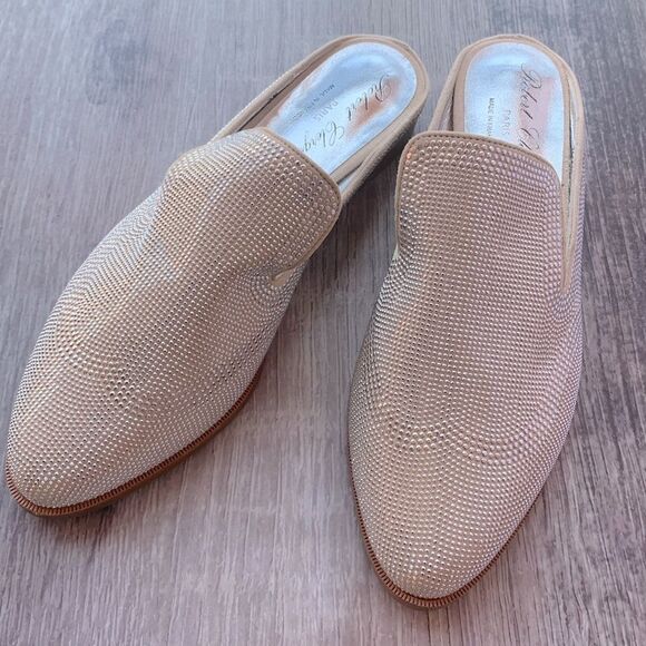 New Robert Clergerie Paris Alice open heel flat mules loafers slippers - Picture 4 of 16